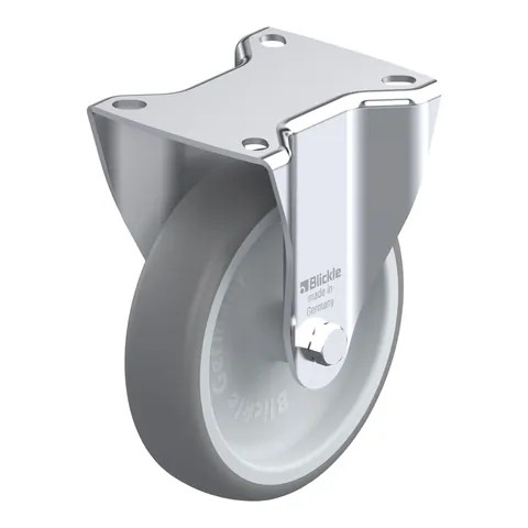 Blickle B-TPA 127G – fiksni točkić Ø125 mm, nosivost 125 kg