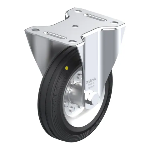 Blickle B-VE 160R-EL – fiksni točkić Ø160 mm, nosivost 135 kg