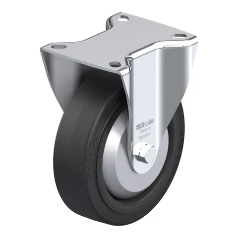Blickle B-POEV 125G-FA – fiksni točkić Ø125 mm, nosivost 250 kg