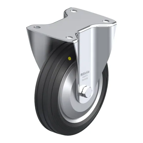 Blickle B-VE 180R-EL-FA – fiksni točkić Ø180 mm, nosivost 170 kg