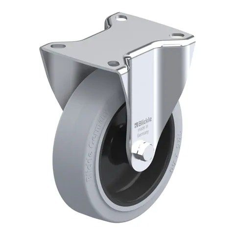 Blickle B-POEV 125G-SG – fiksni točkić Ø125 mm, nosivost 250 kg