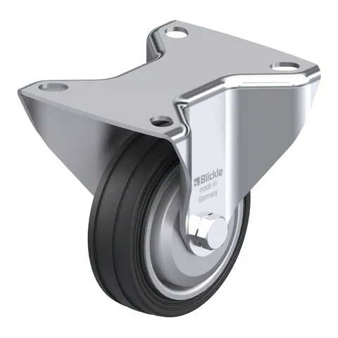 Blickle B-VE 80R-FA – fiksni točkić Ø80 mm, nosivost 50 kg
