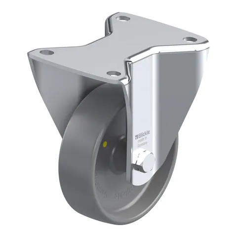 Blickle BH-PO 125G-3-ELS – fiksni točkić Ø125 mm, nosivost 300 kg