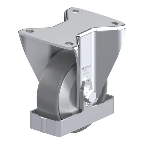 Blickle BH-PO 125G-3-ELS-FA-FS – fiksni točkić Ø125 mm, nosivost 300 kg