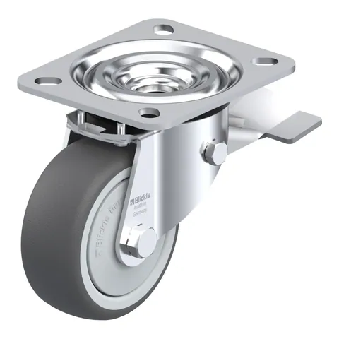 Blickle L-PATH 80KF-ST – okretni točkić Ø80 mm, nosivost 150 kg