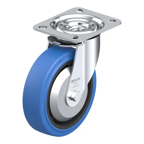 Blickle L-POEV 125R-SB-FA – okretni točkić Ø125 mm, nosivost 250 kg