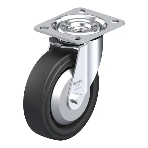 Blickle L-POEV 125G-FA – okretni točkić Ø125 mm, nosivost 250 kg