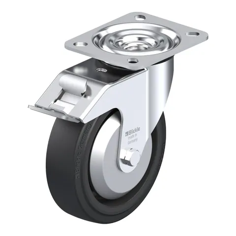Blickle L-POEV 125G-FI-FA – okretni točkić Ø125 mm, nosivost 250 kg