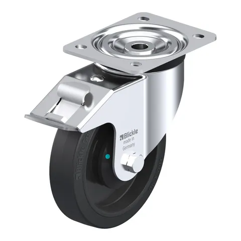 Blickle L-POEV 161KAD-FI – okretni točkić Ø160 mm, nosivost 320 kg