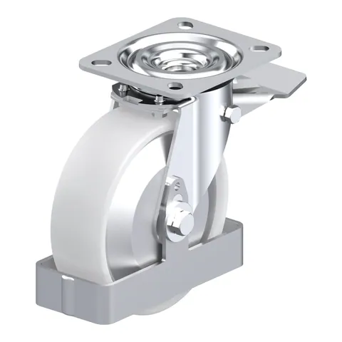 Blickle L-PO 125R-ST-FA-FS – okretni točkić Ø125 mm, nosivost 250 kg