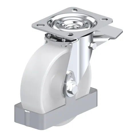 Blickle L-PO 125R-ST-FS – okretni točkić Ø125 mm, nosivost 250 kg