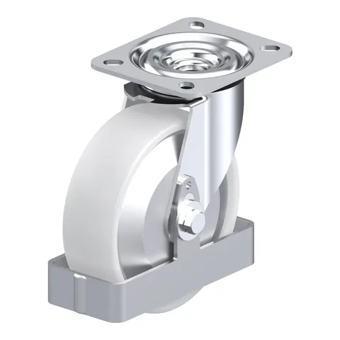 Blickle L-PO 125XR-FA-FS – okretni točkić Ø125 mm, nosivost 250 kg