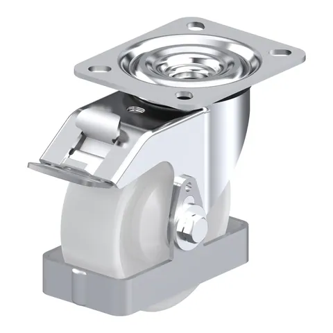 Blickle L-PO 100KA-FI-FS – okretni točkić Ø100 mm, nosivost 250 kg