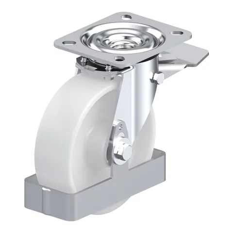 Blickle L-PO 125XR-ST-FS – okretni točkić Ø125 mm, nosivost 250 kg