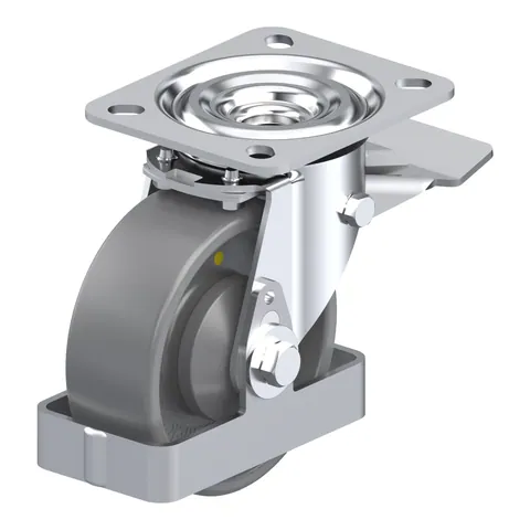 Blickle L-PO 100KA-ST-ELS-FS – okretni točkić Ø100 mm, nosivost 250 kg