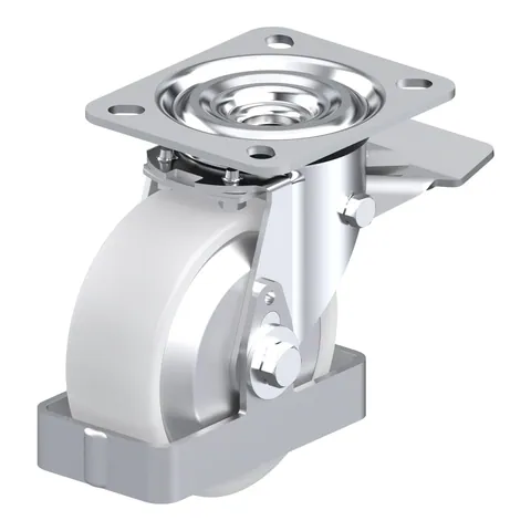 Blickle L-PO 100KA-ST-FA-FS – okretni točkić Ø100 mm, nosivost 250 kg
