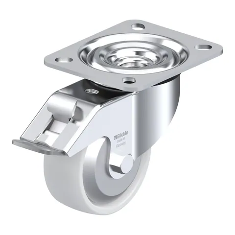 Blickle L-PO 80G-FI-FA – okretni točkić Ø80 mm, nosivost 220 kg