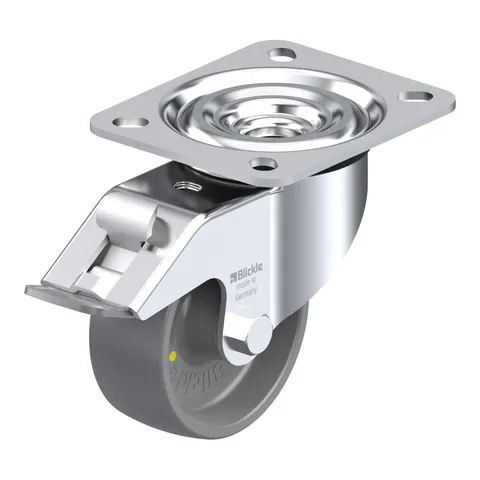 Blickle L-PO 80G-FI-ELS – okretni točkić Ø80 mm, nosivost 220 kg