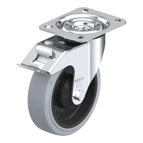 Blickle L-POEV 125KA-FI-SG – okretni točkić Ø125 mm, nosivost 250 kg