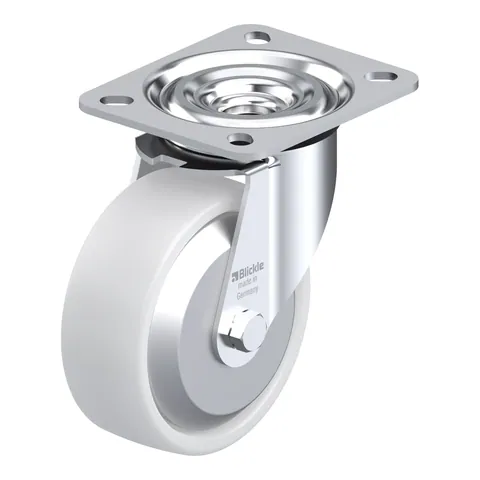 Blickle L-PO 100XR-FA – okretni točkić Ø100 mm, nosivost 250 kg