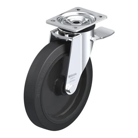 Blickle L-POEV 250XR-3-ST – okretni točkić Ø250 mm, nosivost 500 kg