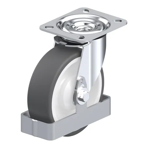 Blickle L-POTH 125KA-FS – okretni točkić Ø125 mm, nosivost 250 kg