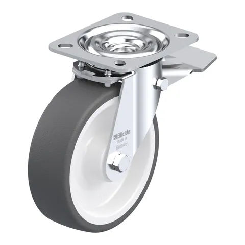 Blickle L-POTH 125R-ST – okretni točkić Ø125 mm, nosivost 250 kg
