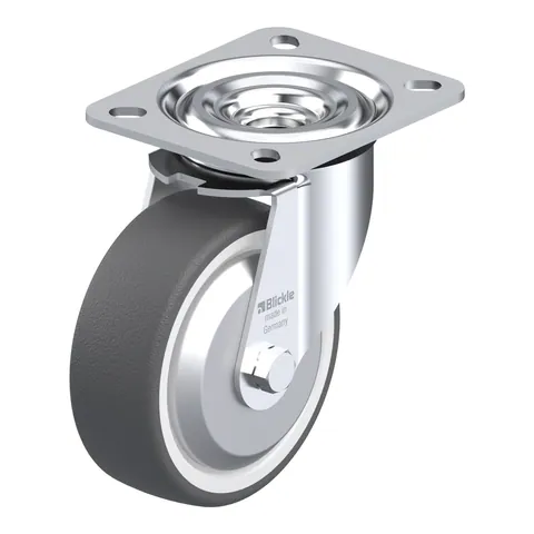 Blickle L-POTH 100KA-FA – okretni točkić Ø100 mm, nosivost 250 kg