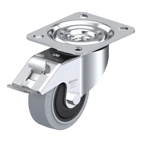 Blickle L-POEV 80KF-FI-SG – okretni točkić Ø80 mm, nosivost 140 kg