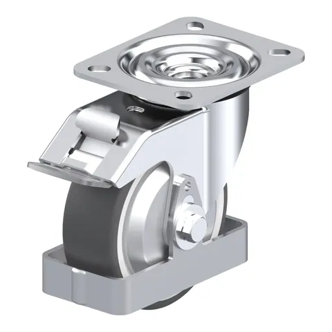 Blickle L-POTH 100KA-FI-FA-FS – okretni točkić Ø100 mm, nosivost 250 kg
