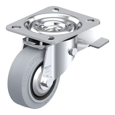 Blickle L-POEV 80XR-ST-SG-FA – okretni točkić Ø80 mm, nosivost 140 kg
