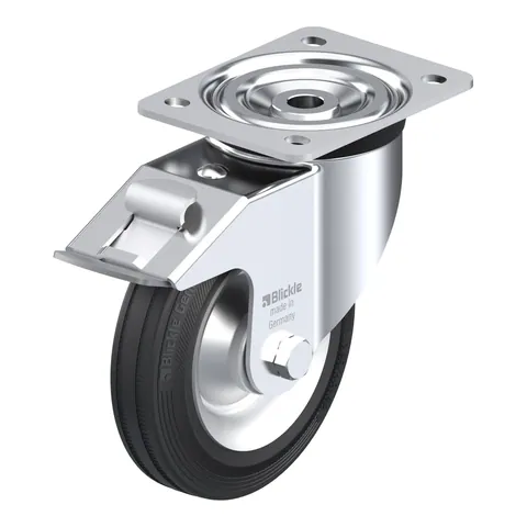 Blickle L-V 162R-FI – okretni točkić Ø160 mm, nosivost 135 kg