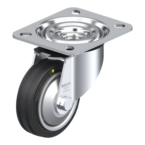 Blickle L-V 80R-EL-FA – okretni točkić Ø80 mm, nosivost 50 kg