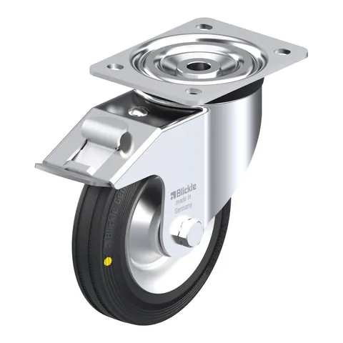 Blickle L-V 162R-FI-EL – okretni točkić Ø160 mm, nosivost 135 kg