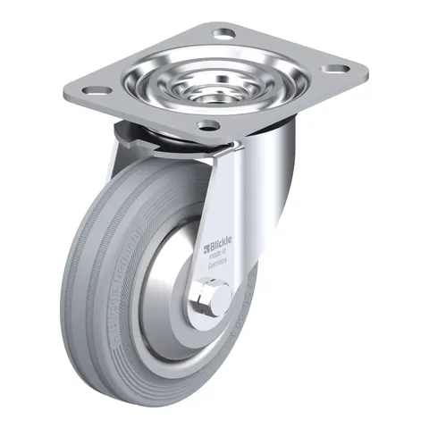 Blickle L-V 100R-SG-FA – okretni točkić Ø100 mm, nosivost 70 kg