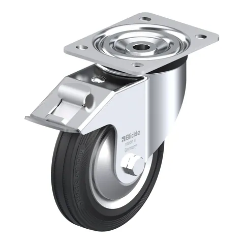 Blickle L-V 162R-FI-FA – okretni točkić Ø160 mm, nosivost 135 kg