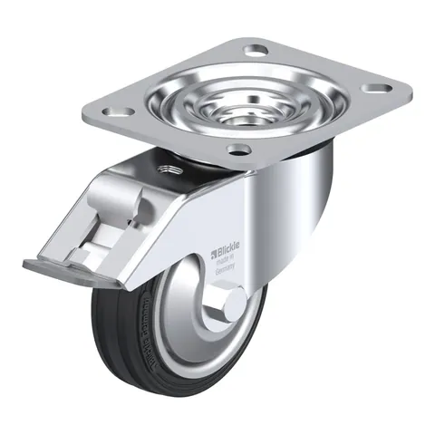 Blickle L-V 80R-FI-FA – okretni točkić Ø80 mm, nosivost 50 kg