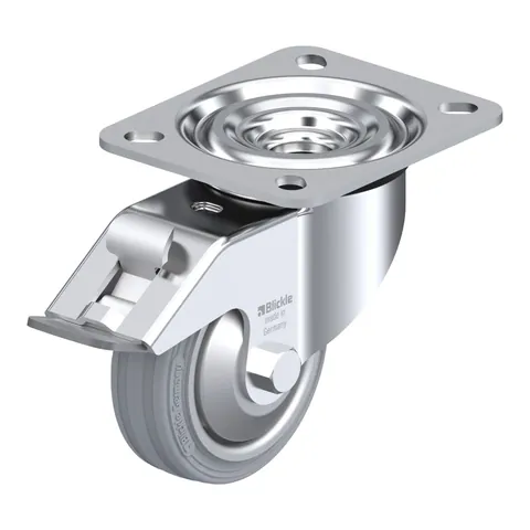 Blickle L-V 80R-FI-SG-FA – okretni točkić Ø80 mm, nosivost 50 kg