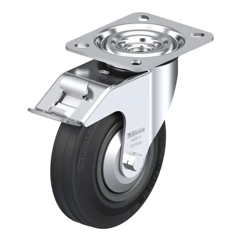 Blickle L-VPP 125R-FI-FA – okretni točkić Ø125 mm, nosivost 100 kg