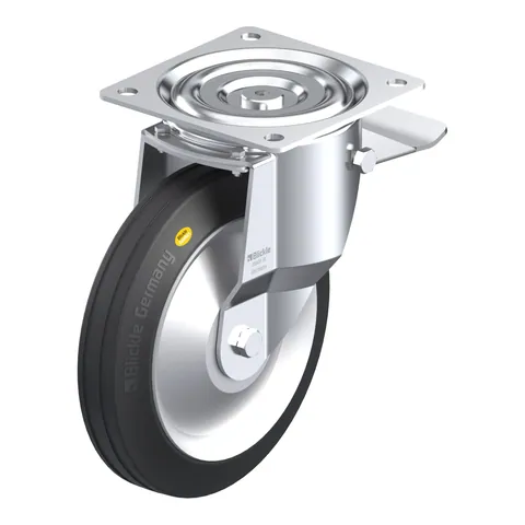 Blickle L-RD 250K-ST-FA – okretni točkić Ø250 mm, nosivost 450 kg