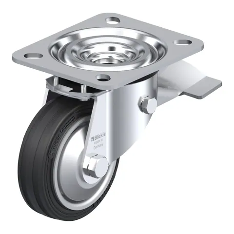 Blickle L-V 80R-ST-FA – okretni točkić Ø80 mm, nosivost 50 kg