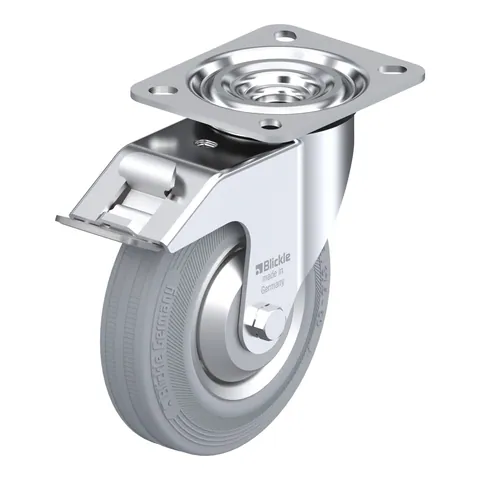 Blickle L-V 125R-FI-SG-FA – okretni točkić Ø125 mm, nosivost 100 kg