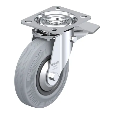 Blickle L-VPP 125R-ST-SG-FA – okretni točkić Ø125 mm, nosivost 100 kg