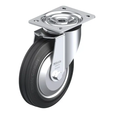 Blickle L-V 182R-FA – okretni točkić Ø180 mm, nosivost 170 kg