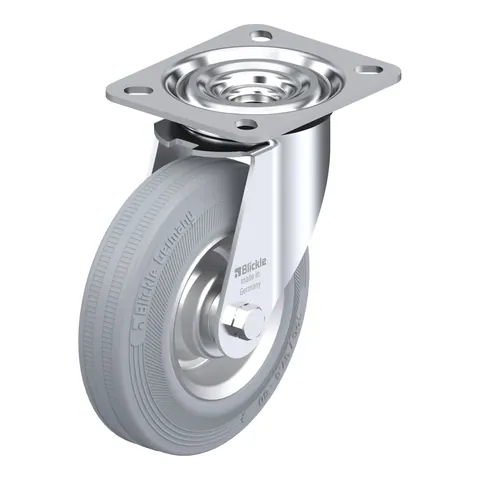 Blickle L-V 125R-SG – okretni točkić Ø125 mm, nosivost 100 kg