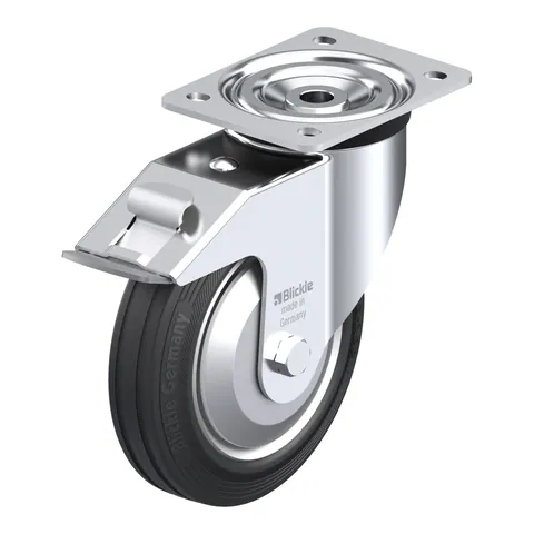 Blickle L-V 182R-FI-FA – okretni točkić Ø180 mm, nosivost 170 kg