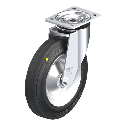 Blickle L-V 252R-3-EL – okretni točkić Ø250 mm, nosivost 295 kg