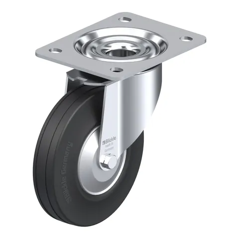 Blickle L-V 140R-FA – okretni točkić Ø140 mm, nosivost 115 kg