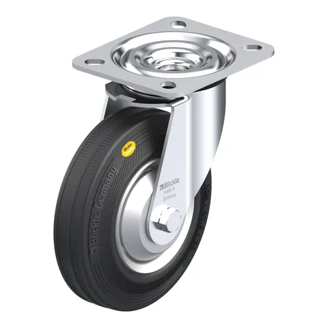 Blickle L-RD 125R-FA – okretni točkić Ø125 mm, nosivost 120 kg
