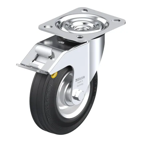 Blickle L-RD 125R-FI – okretni točkić Ø125 mm, nosivost 120 kg